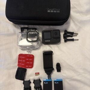GoPro Hero 9  Black Action Camera Set with Accessories